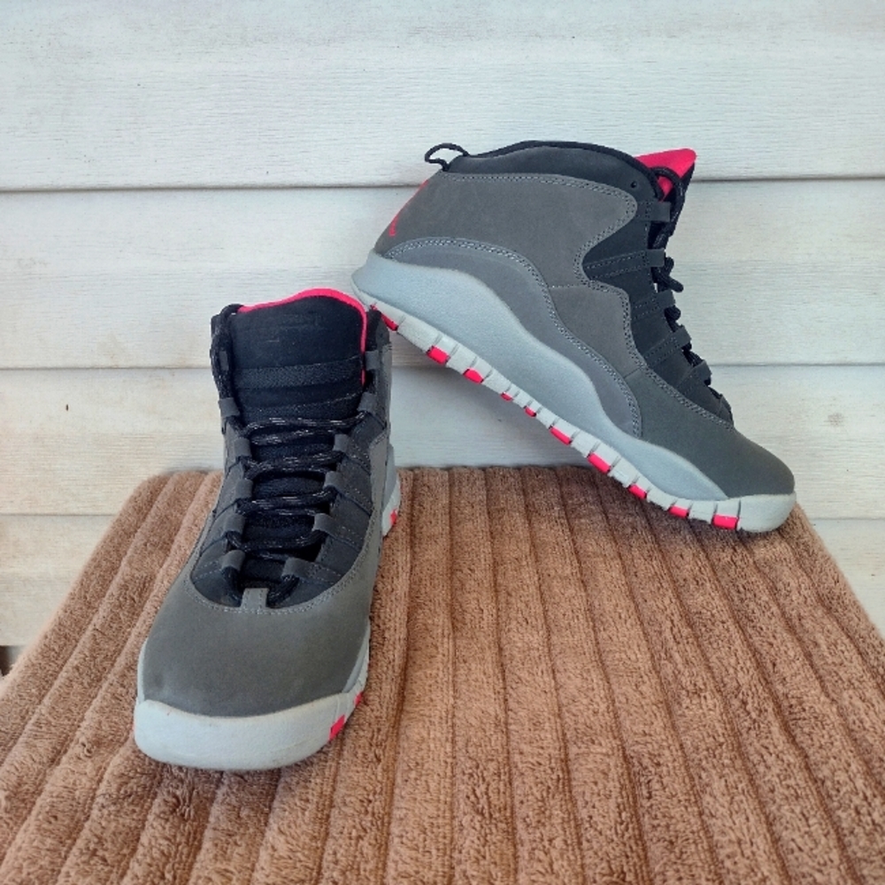 Jordan 10 GS Dark Smoke Grey
